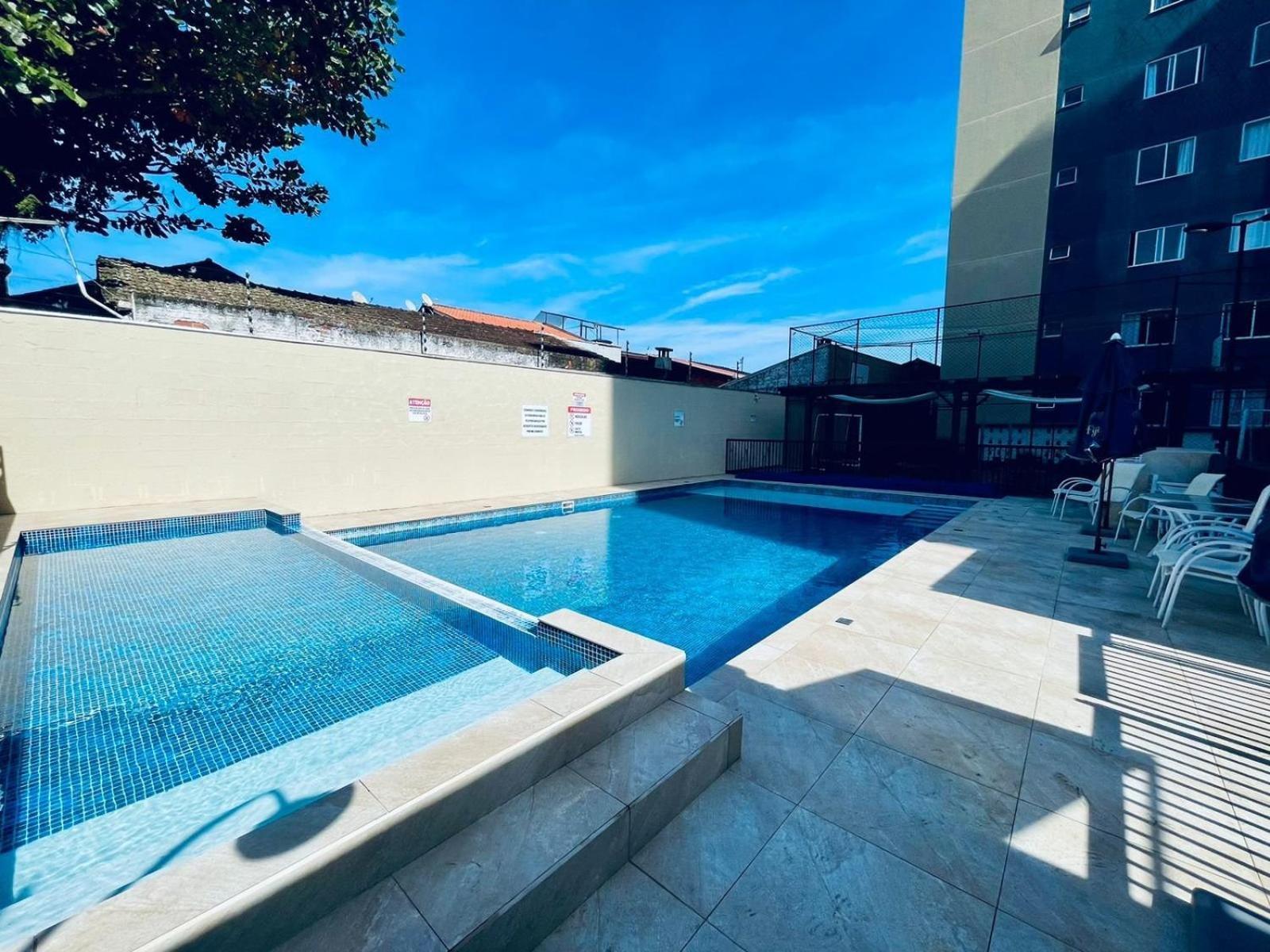 10° Andar, Vista Linda! 200M Praia, 15Km Parque Piçarras 외부 사진